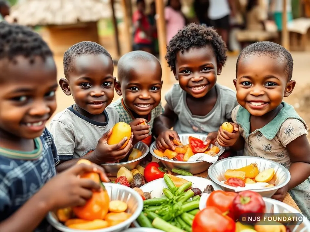 Sharing a meal together — Nana Juaben Serwaah Foundation, New Juaben
