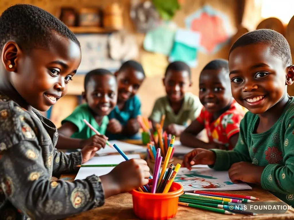 On the field — Nana Juaben Serwaah Foundation, New Juaben